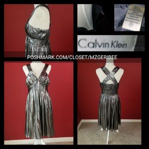 Calvin Klein Metallica Dress
